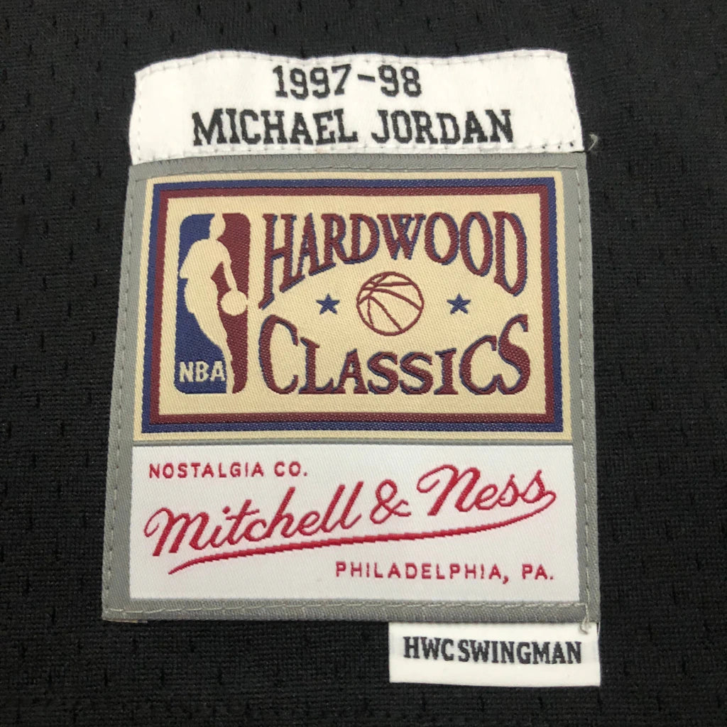 NBA Jersey Chicago Bulls Mitchell & Ness HWC Black - 1997/98