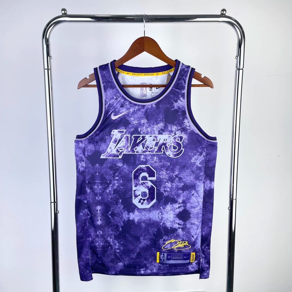 NBA Jersey Los Angeles Lakers Select Series Tie Dye - 2023/24
