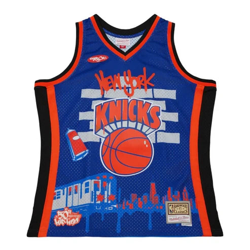 NBA Jersey New York Knicks Mitchell & Ness x Tats Cru Fashion - 2023