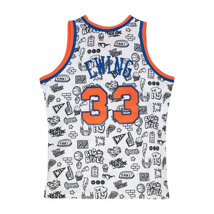 NBA Jersey New York Knicks Mitchell & Ness Grey - 1991/92