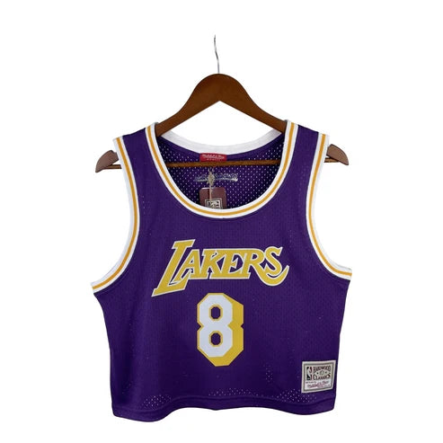NBA Jersey Cropped Los Angeles Lakers Mitchell & Ness Hardwood Classics - 1996/97