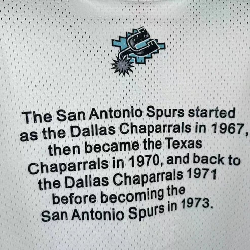 NBA Jersey  San Antonio Spurs & Ness Hardwood Classics Vintage - 1973